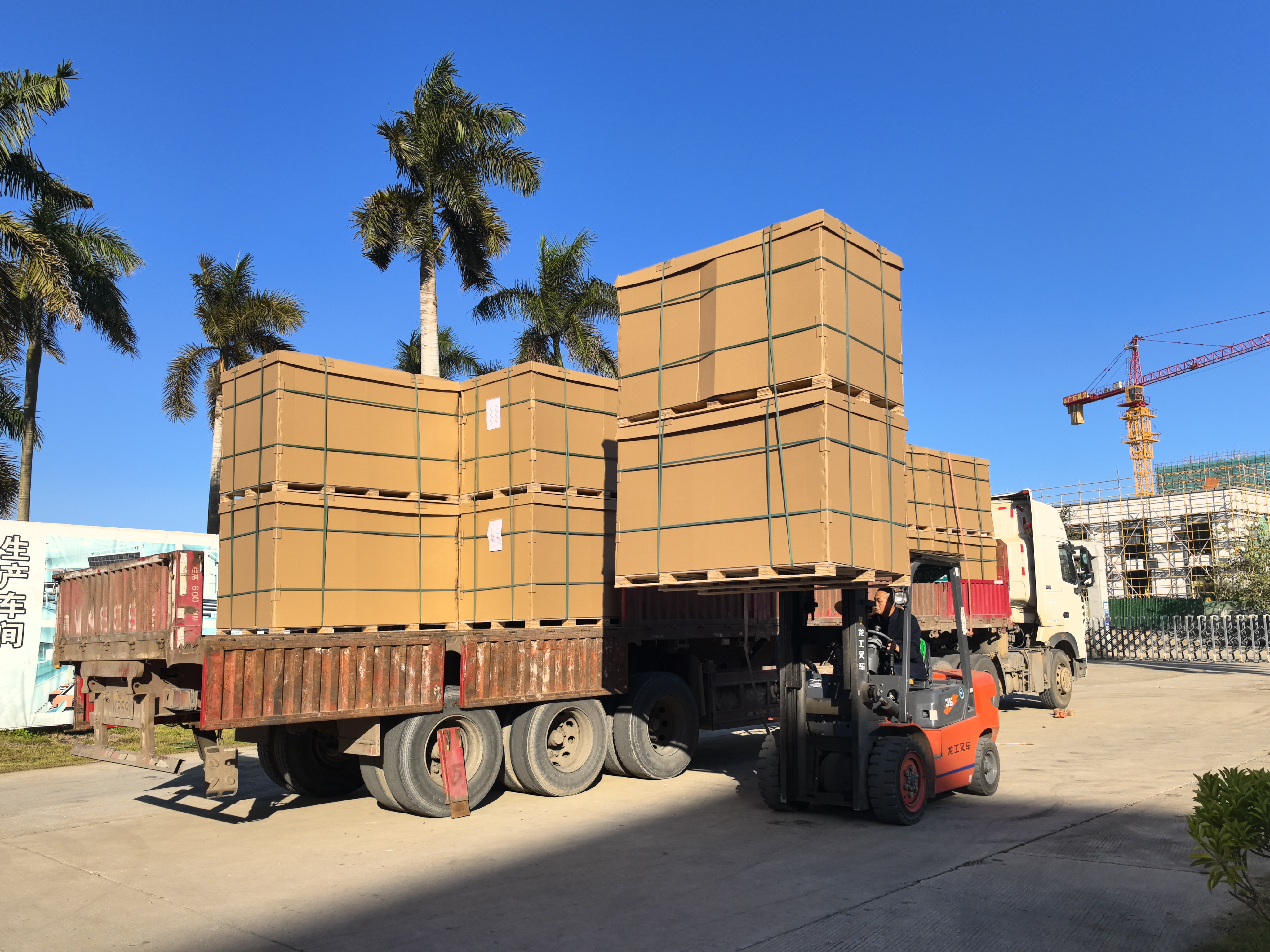 High delivery quality, safe quality control