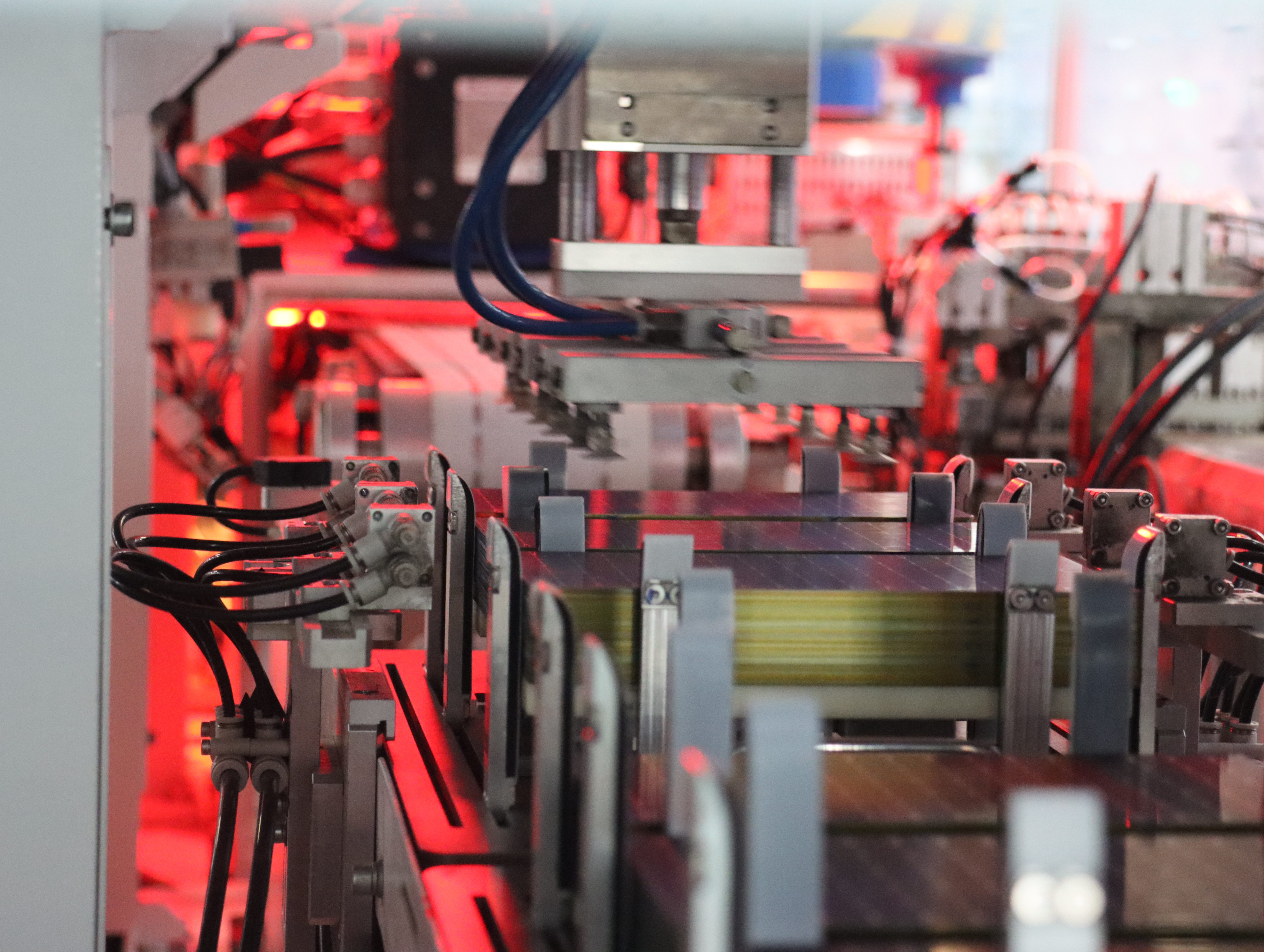 Photovoltaic production line refresh upgrade